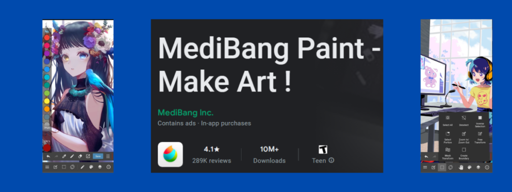 MediBang Paint iOS, Android, Windows, and macOS